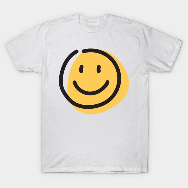 Smily Face Emoticon T-Shirt by jayaadiprastya